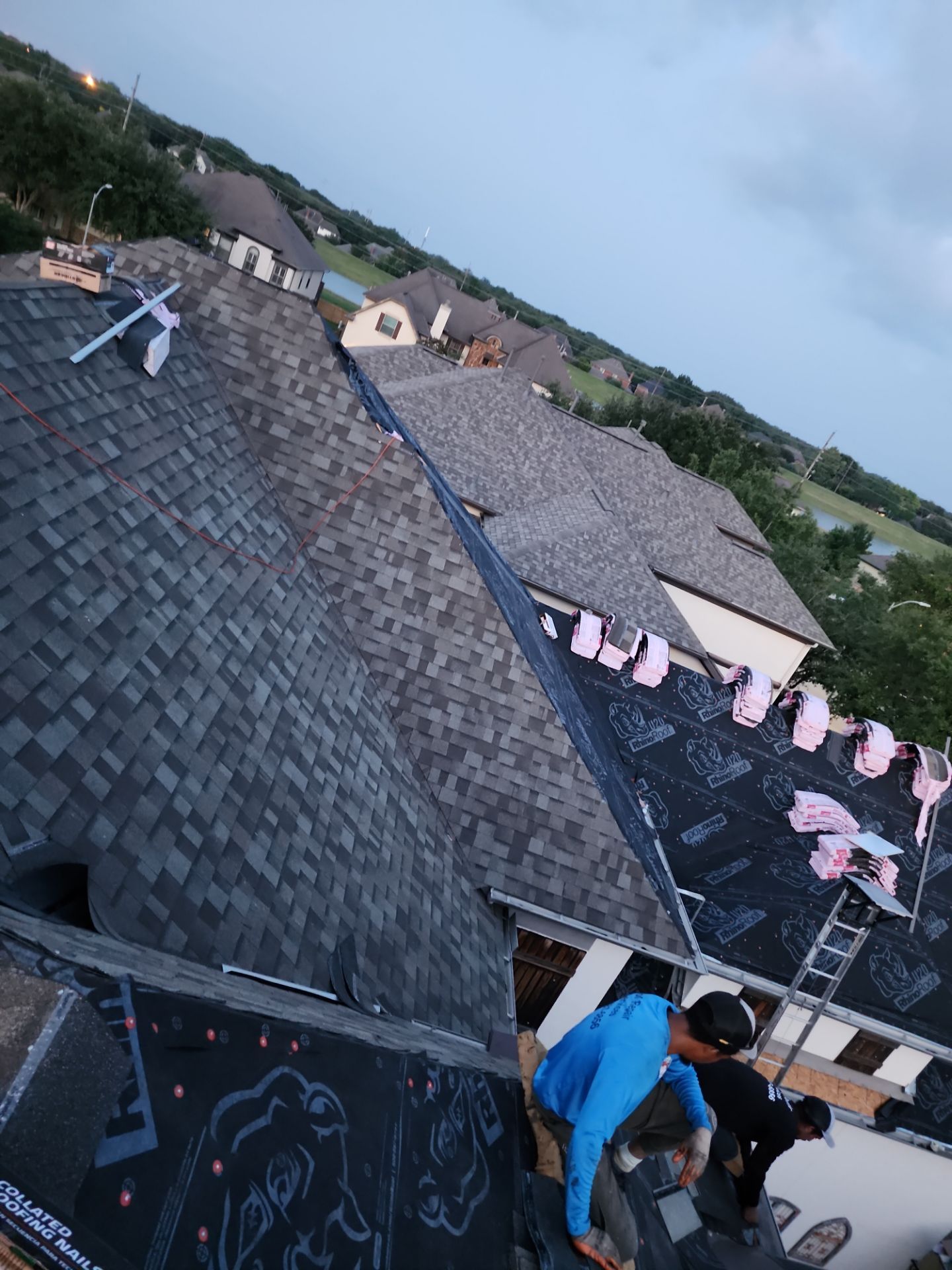 Residential Roofing Repair using Owen's Corning Duration (Lifetime) Shingles by Roof Repair Company