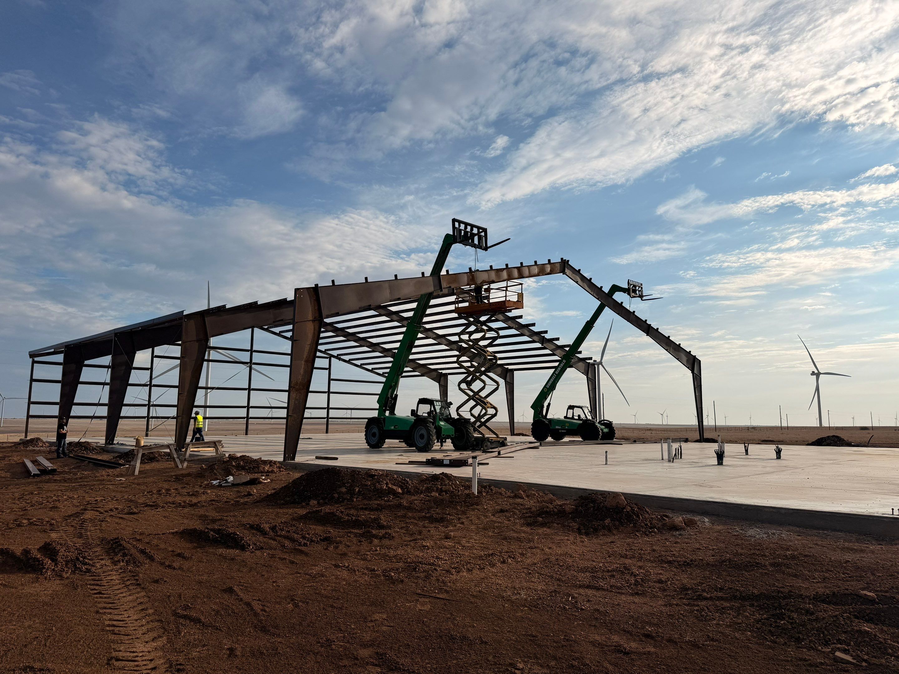 Project in Claude, TX by Sanchez Custom Contractors 