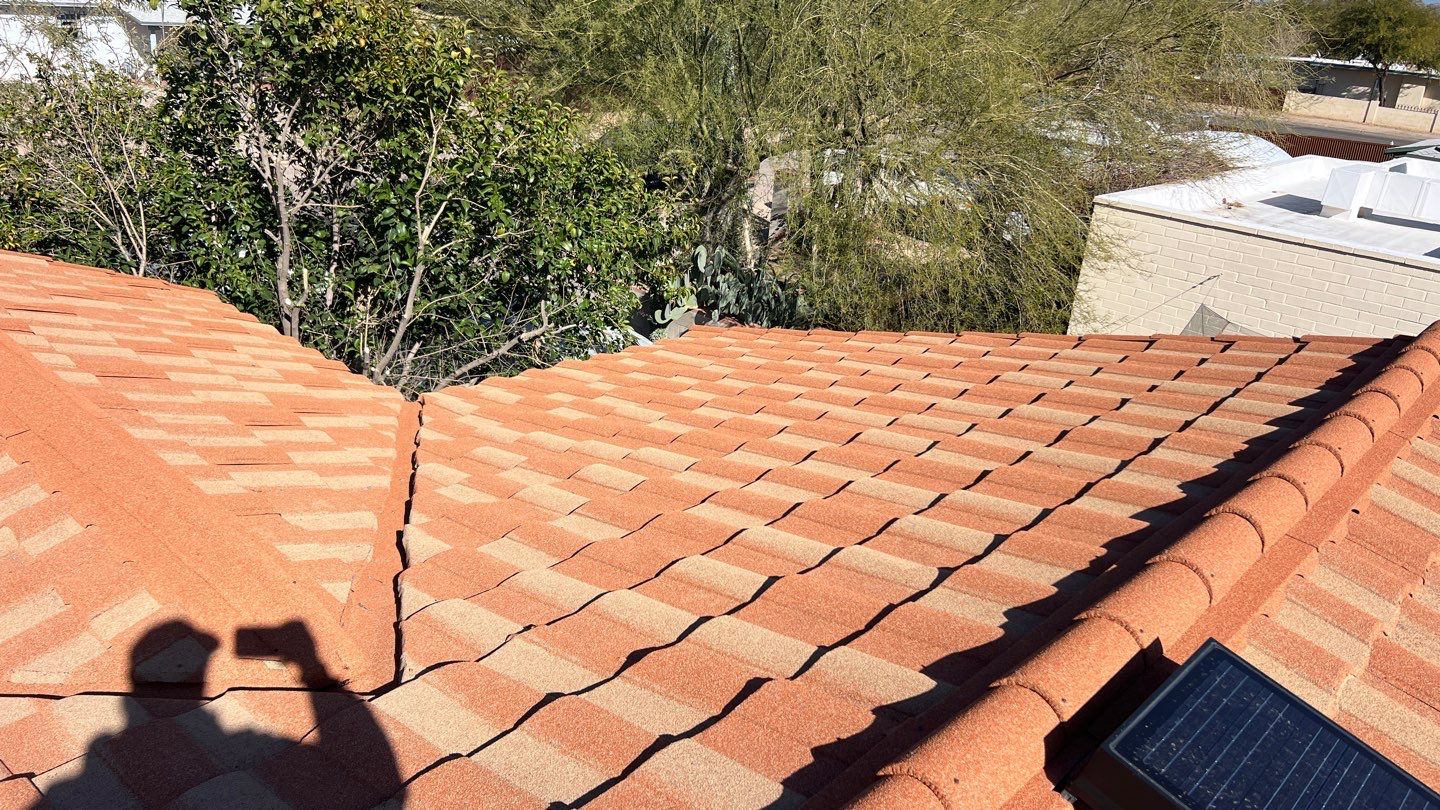 Spanish Red Stone Coated Steel by Reimagine Roofing