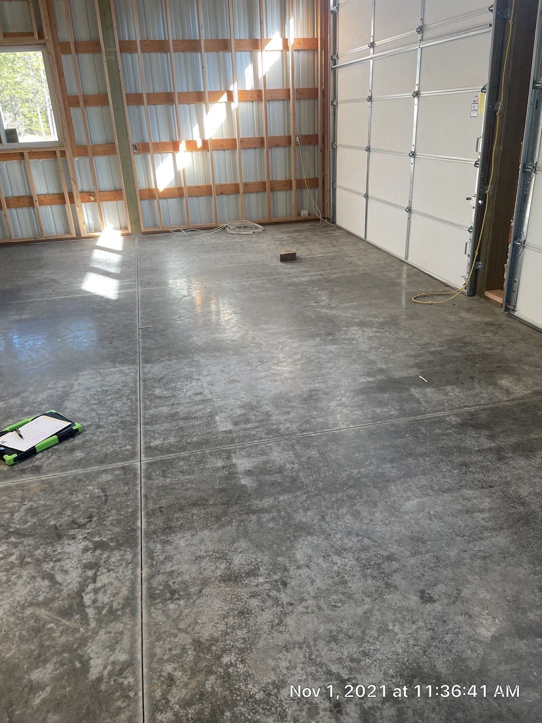 Garage Transformation using Silver Creek by Croc Coatings, LLC