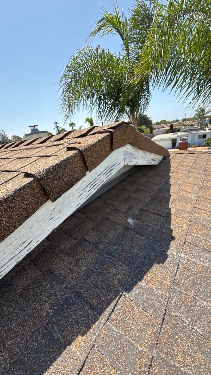 Asphalt Shingle Roof Repair and Fascia Maintenance in San Diego by Reliable Roofing San Diego Inc.
