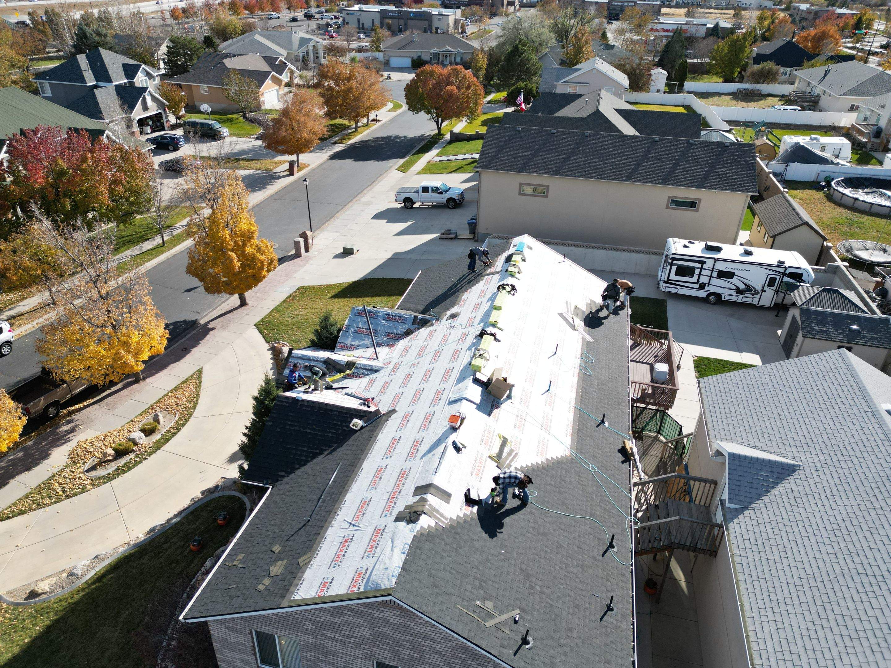 Onyx Black Shingles by Reimagine Roofing
