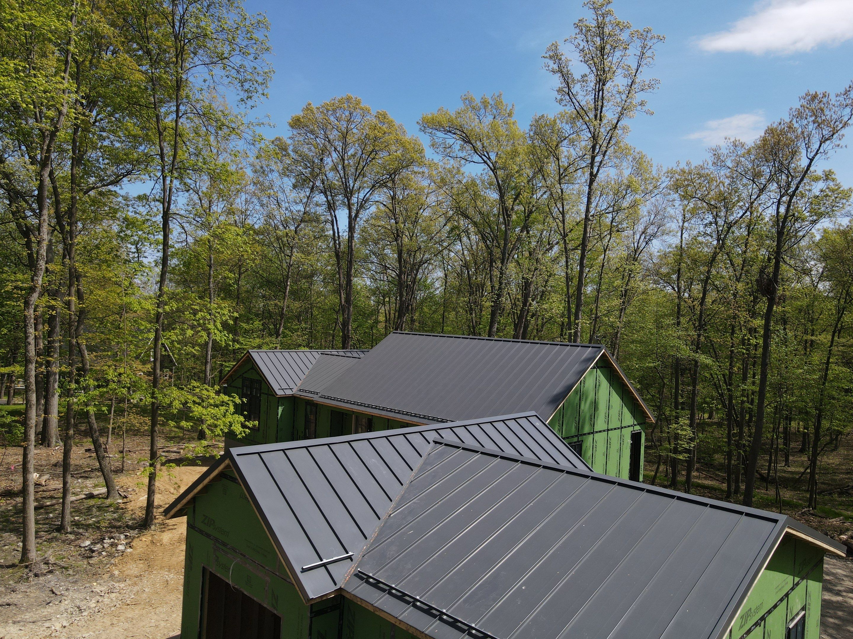 Standing Seam  using Everlast Standing Seam 24 Gauge  by Teflon Roofing