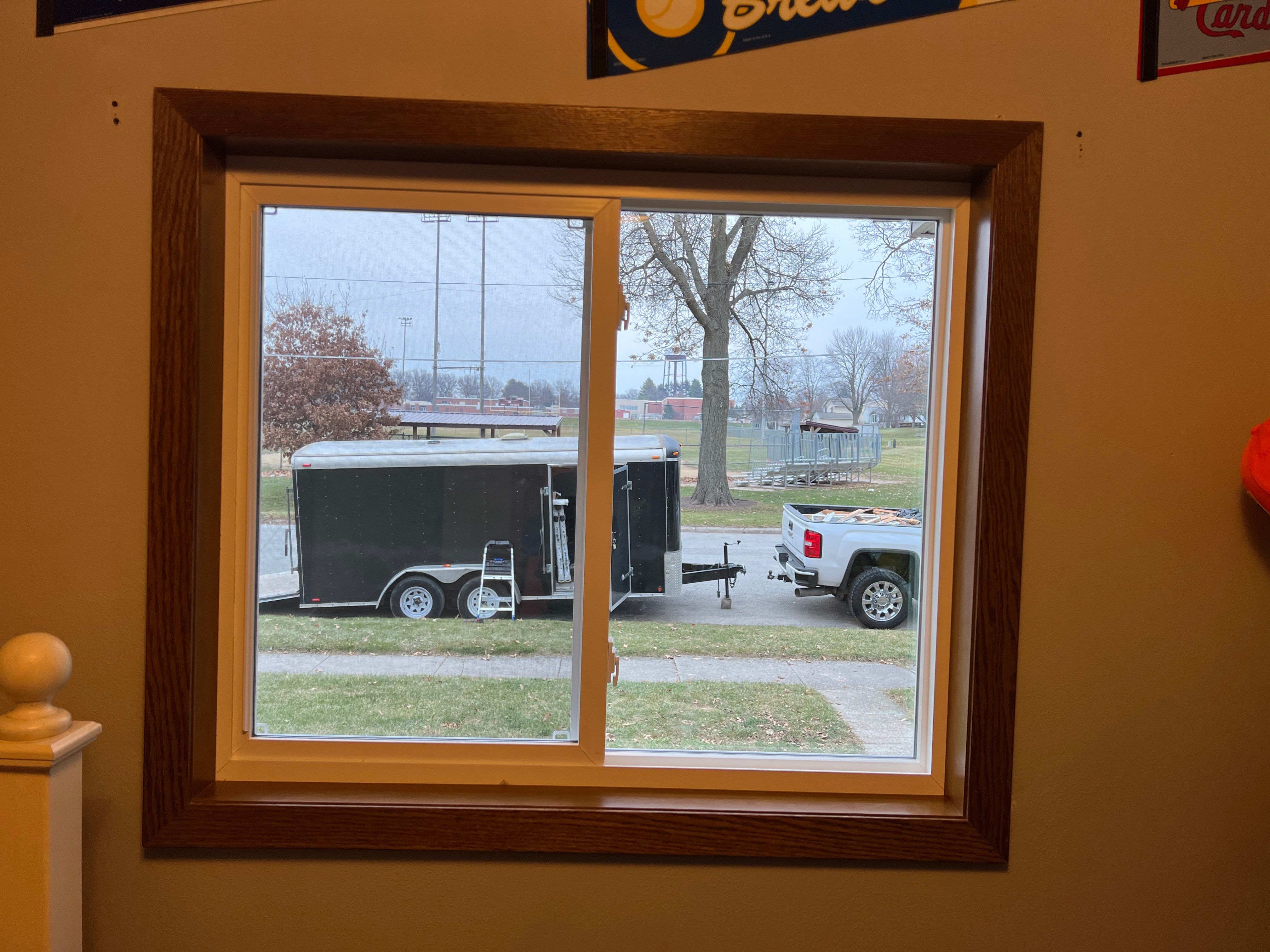 Window installation by United Windows and Siding LLC