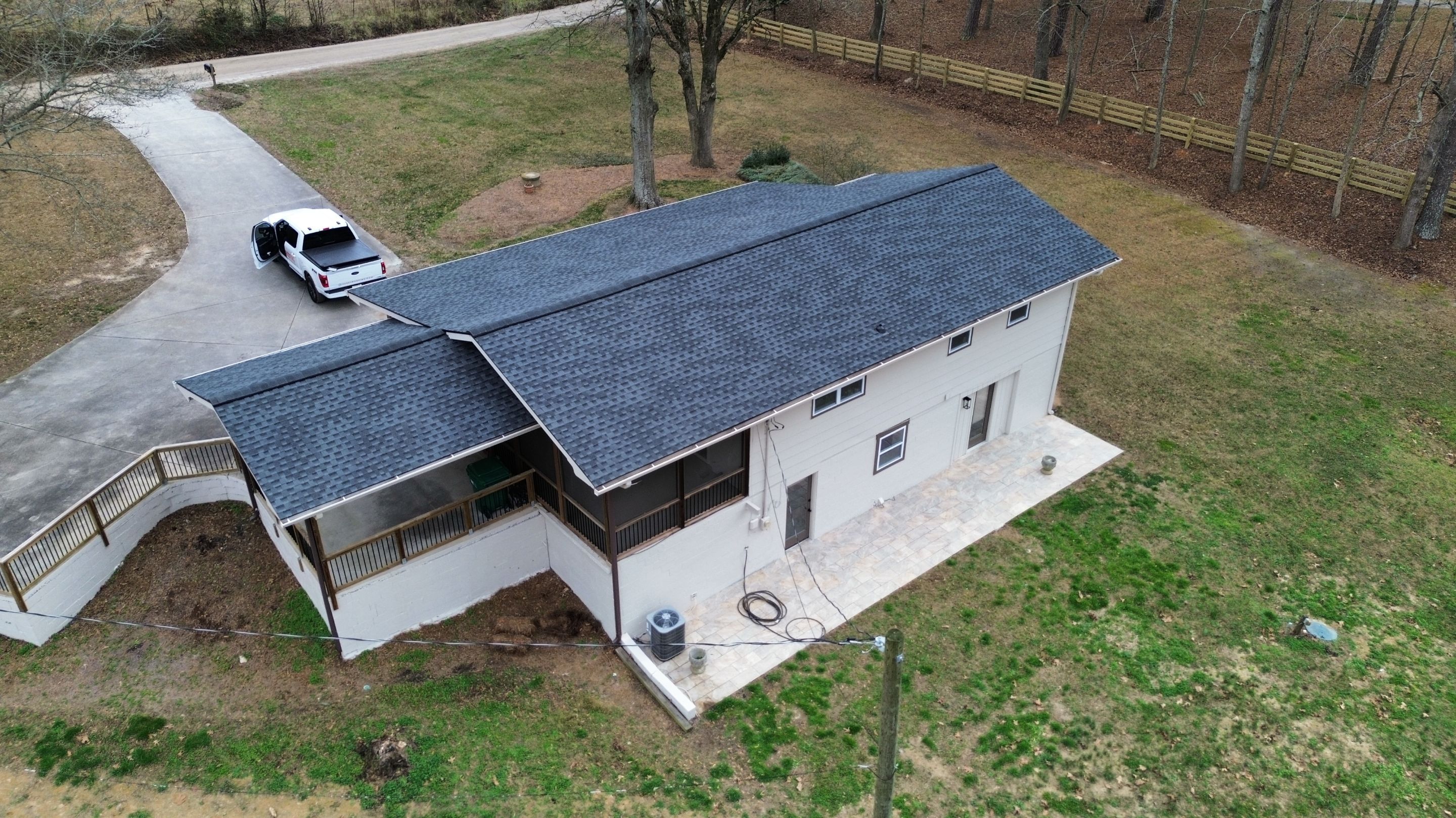Alpharetta, GA Roof Replacement GAF Timberline HDZ Charcoal by Reset Roofing