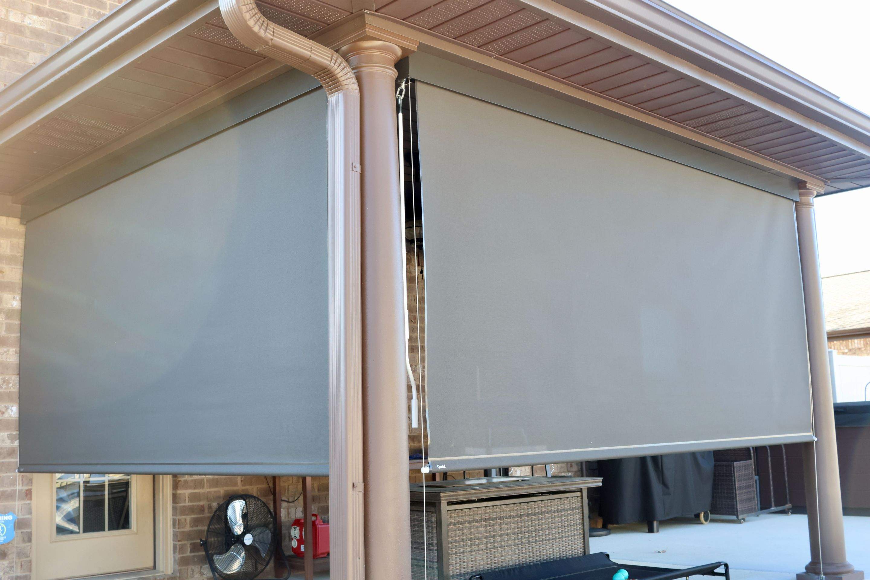 Patio Shades in New Hope by Blinds and Borders