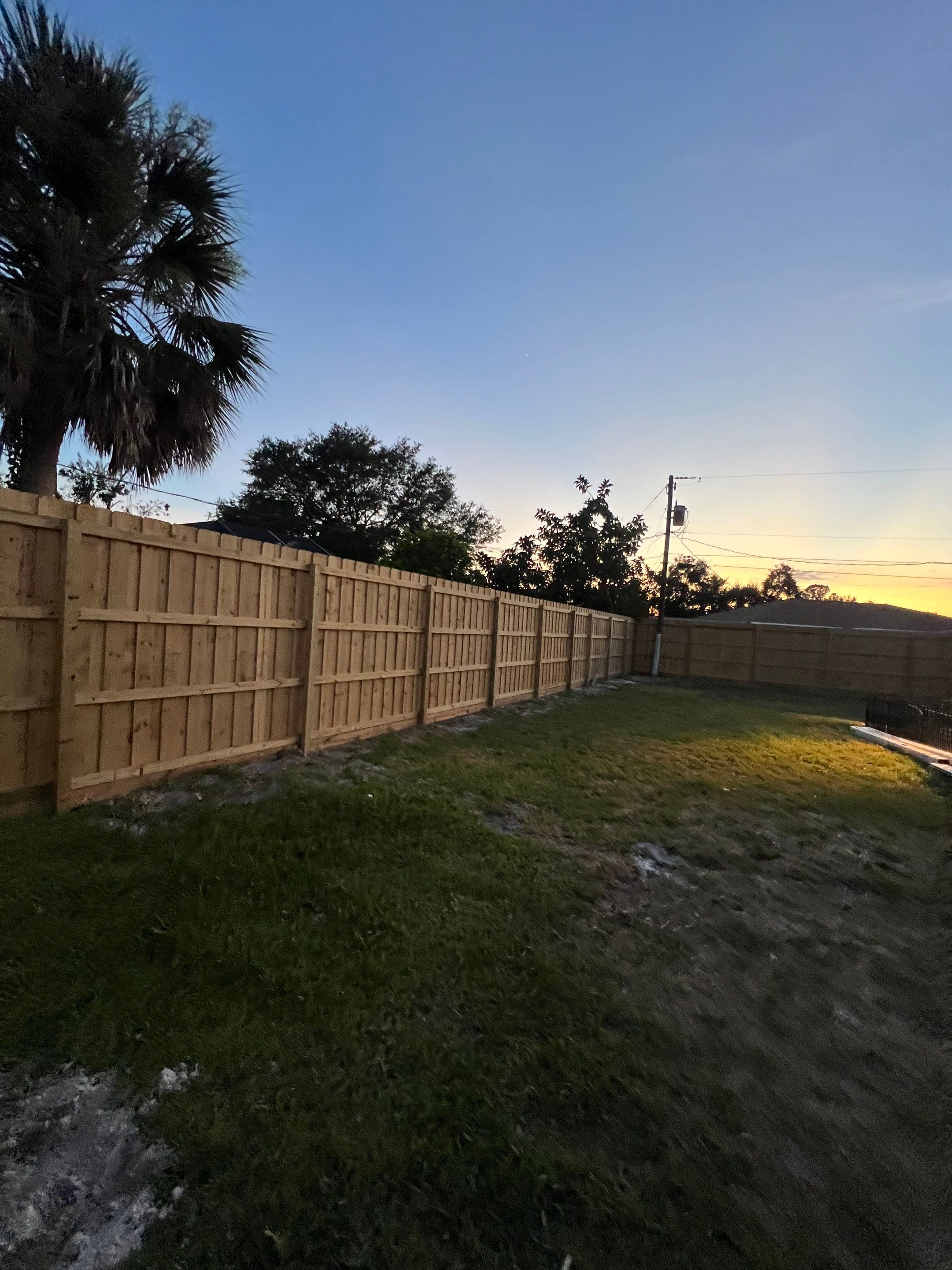 Wood Fence Installation using Board on Board Wood Fence by Asap fence and gates, LLC