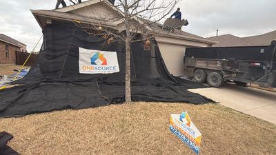 Residential Roofing Installation using Malarkey Highlander Weathered Wood Plus