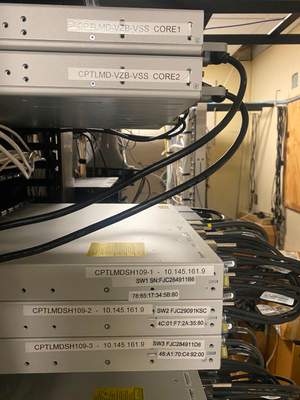 Structured cabling installation by CimaSolutions