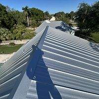 24ga 1" Nail-Strip Mill Finish by Total Roofing System The Metal Roof Experts