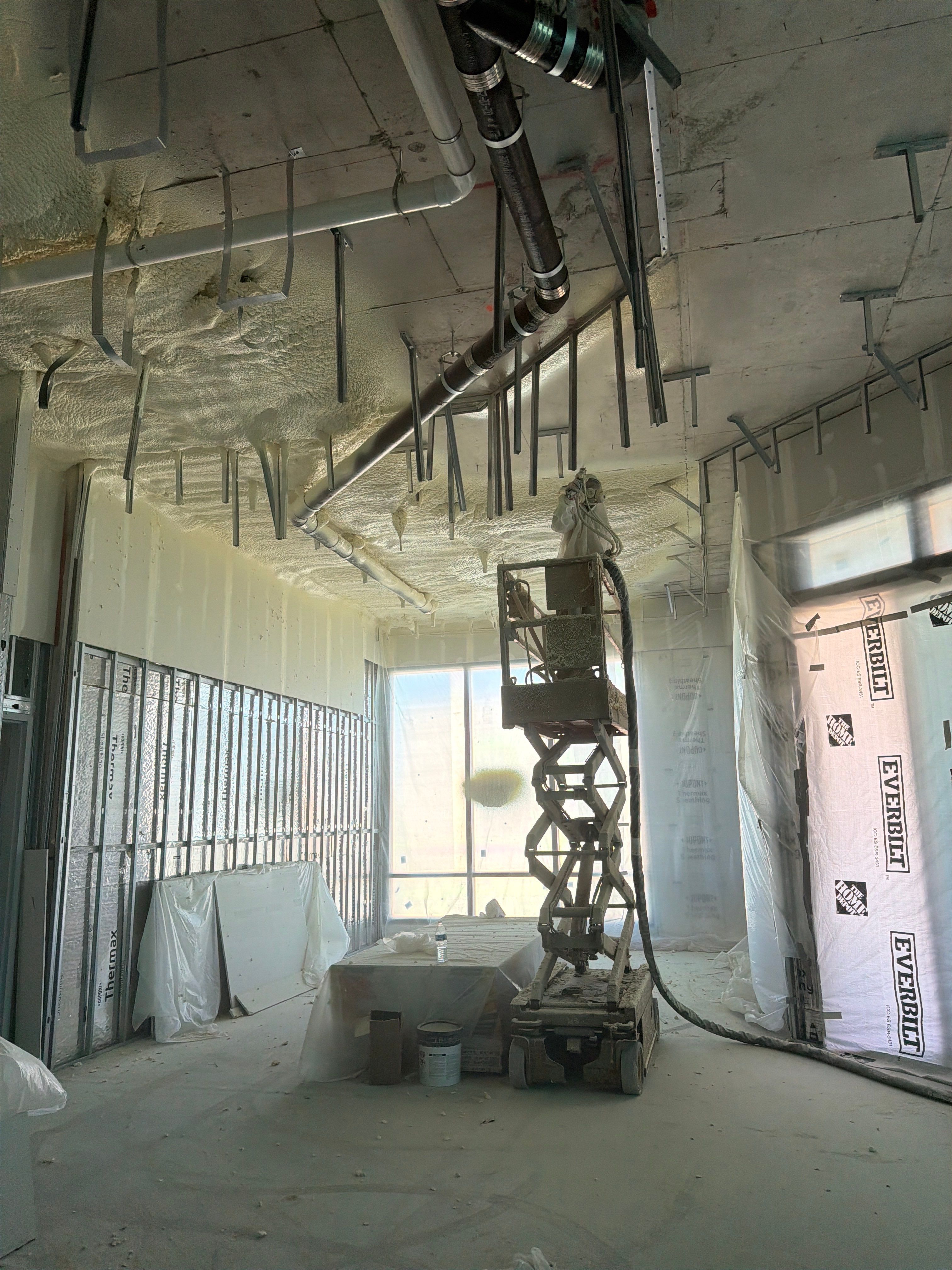 High-Rise Commercial Interior Build-Out at The Edge in Sarasota by GA Foam Solutions, Inc.