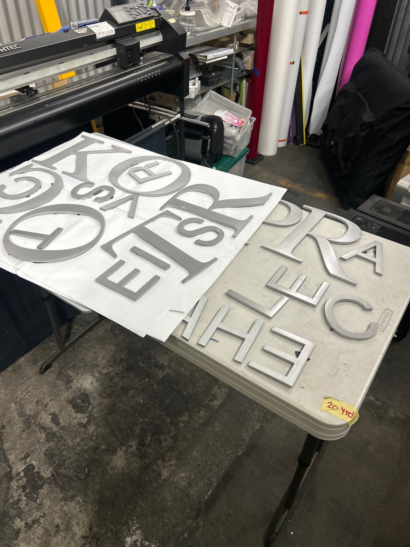 Project in Los Angeles by Golden State Signs