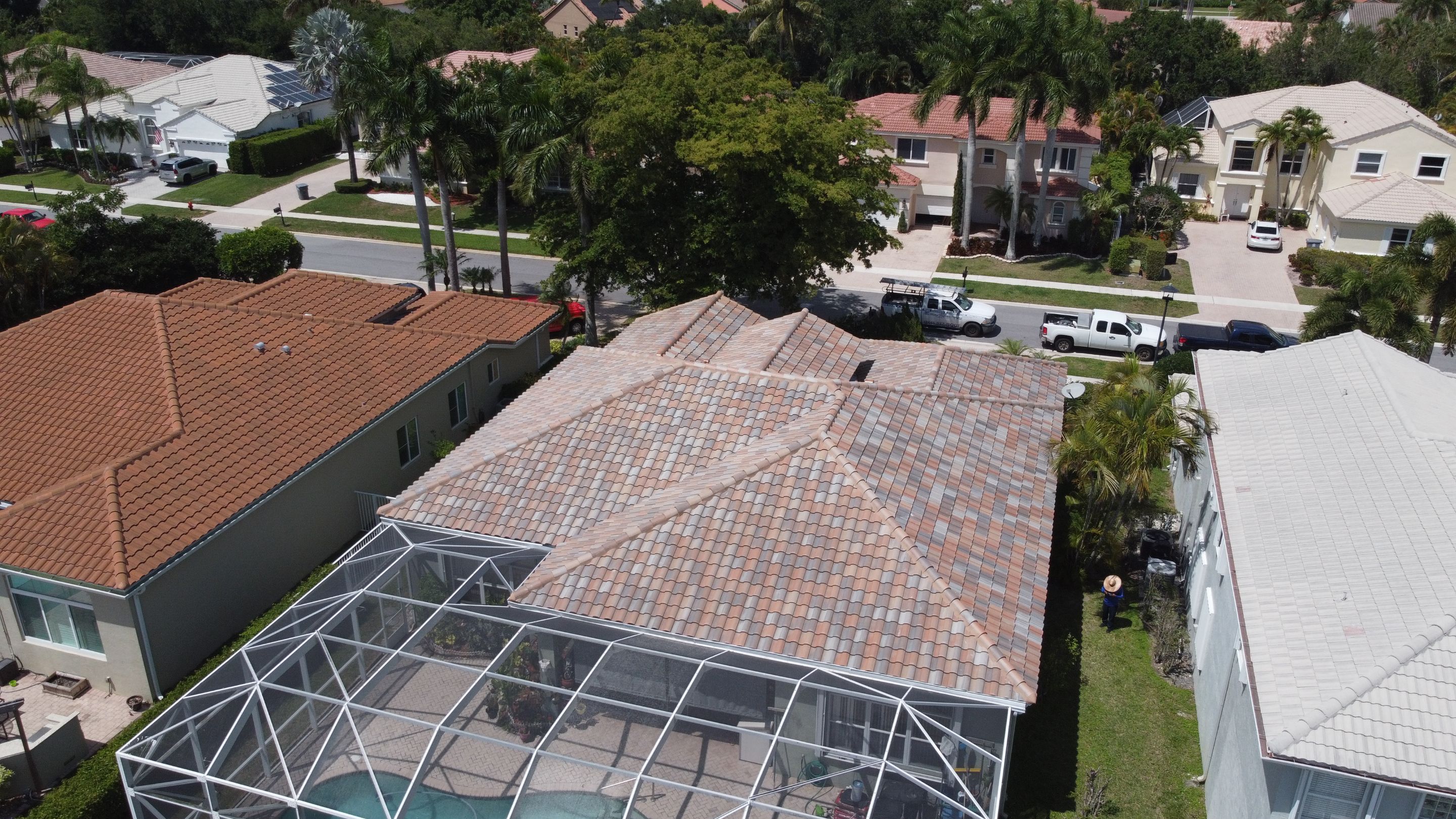 Residential Roofing Installation using Eagle Roofing Tile by BLUES BROTHERS ROOFING