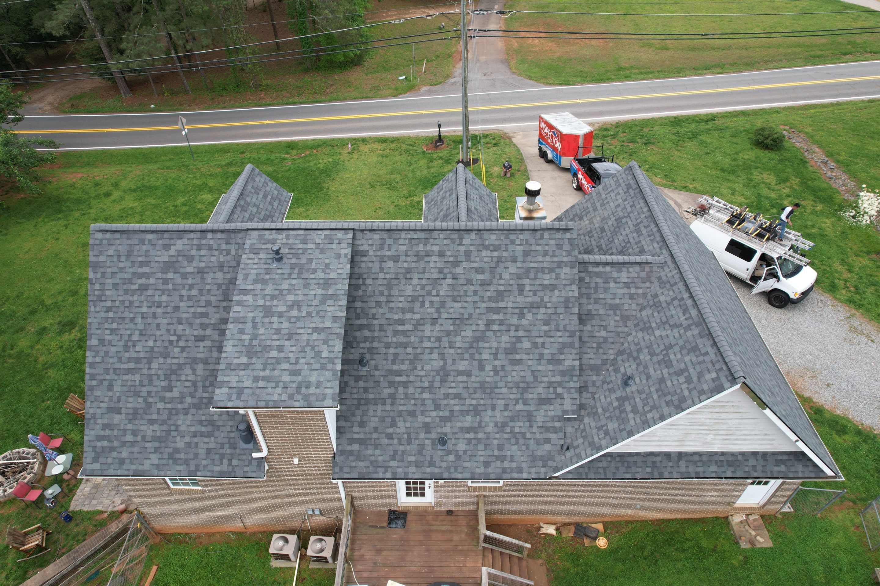Residential Roofing Installation using Owens Corning by Inspector Roofing and Restoration