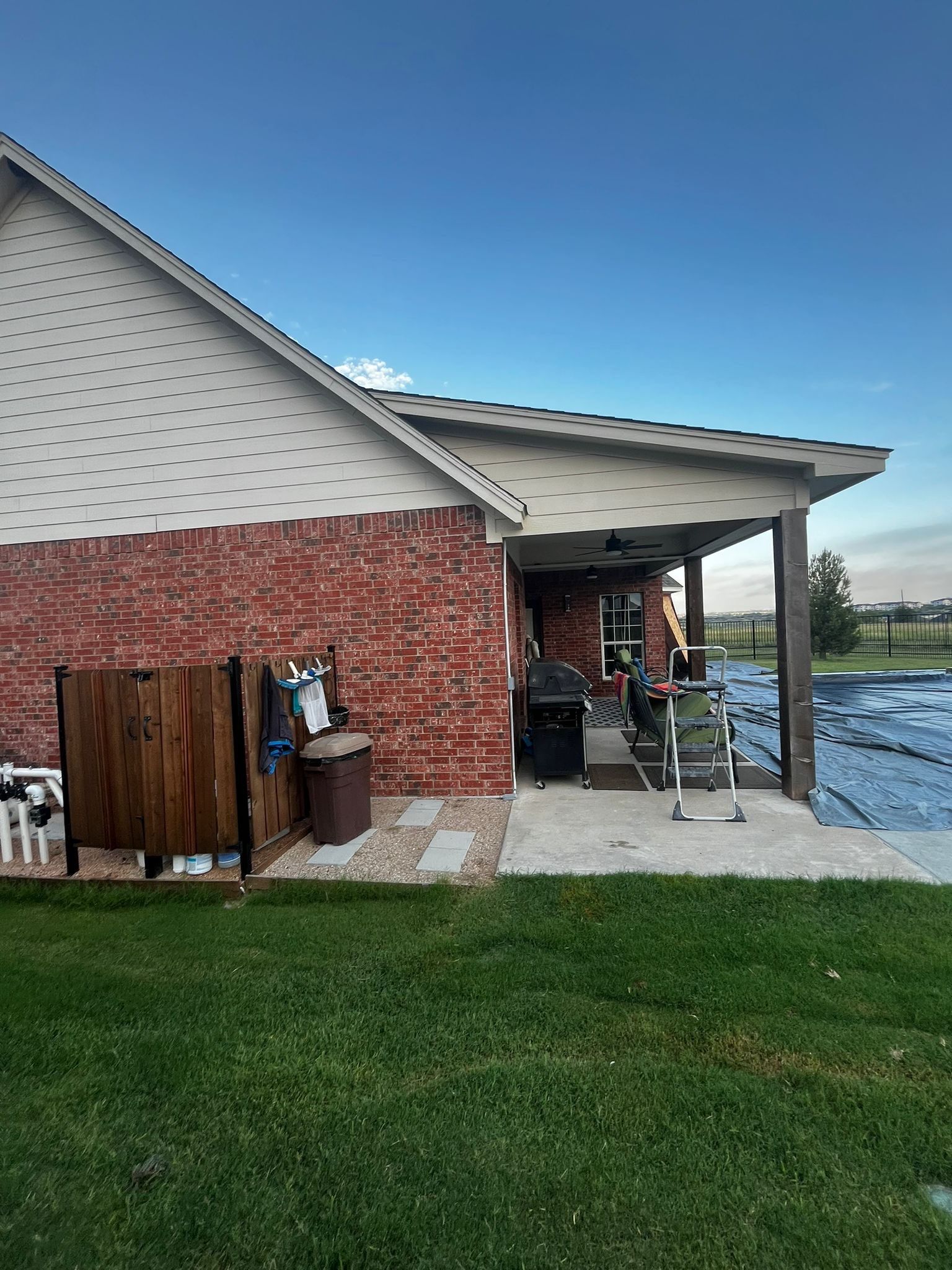 Project in Cleburne by Lonestar Roofing and Restoration LLC.