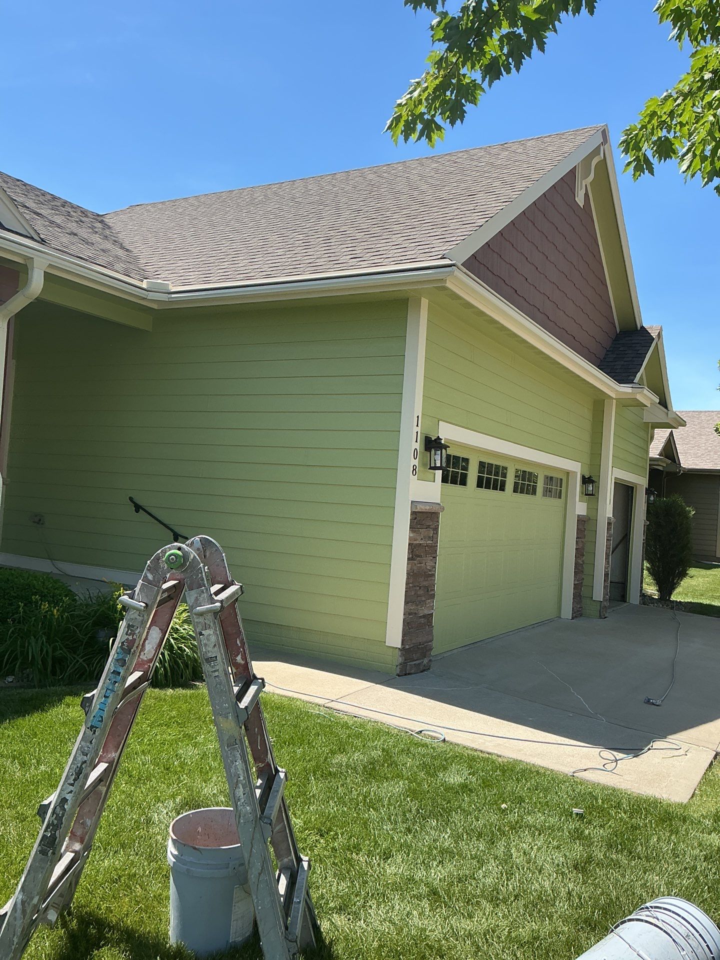 Residential Exterior Repaint by Midwest Paint LLC
