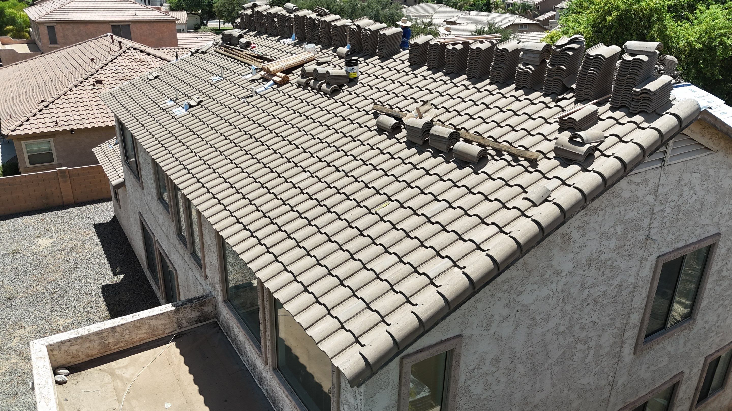 Project in Queen Creek, AZ by Saint Roofing