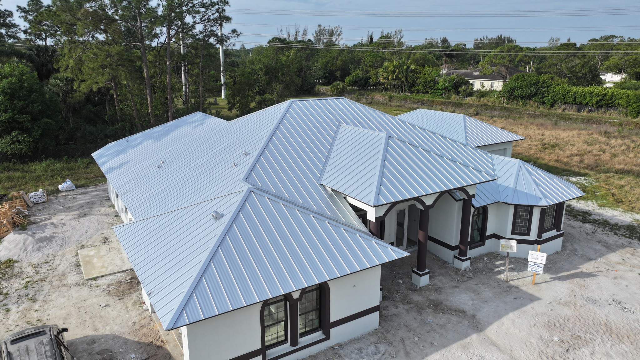 24ga 1" Nail-Strip Mill Finish by Total Roofing System The Metal Roof Experts