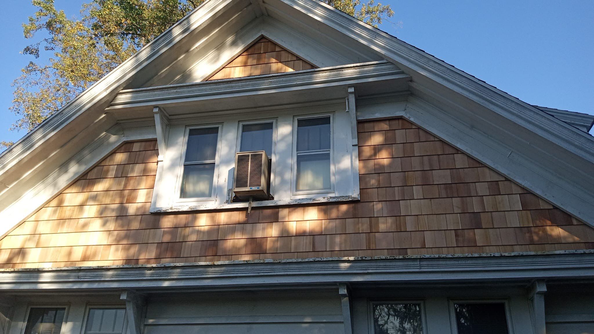 Siding Repair using Wood Shake by A Plus Exterior