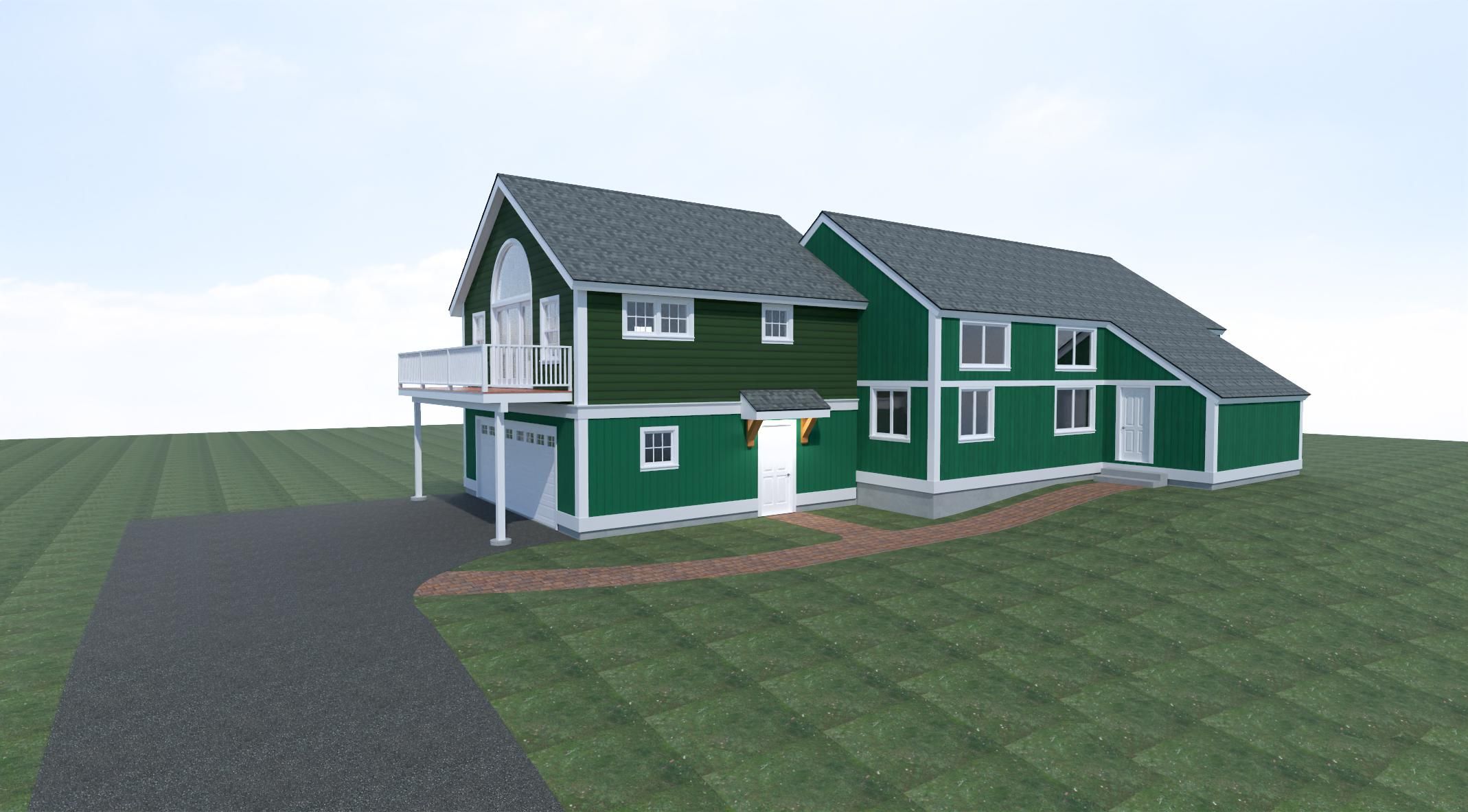 Custom ADU Construction with Vaulted In-Law Suite – LP SmartSide®, ZIP System® & Harvey® Windows by Sensible Home Solutions