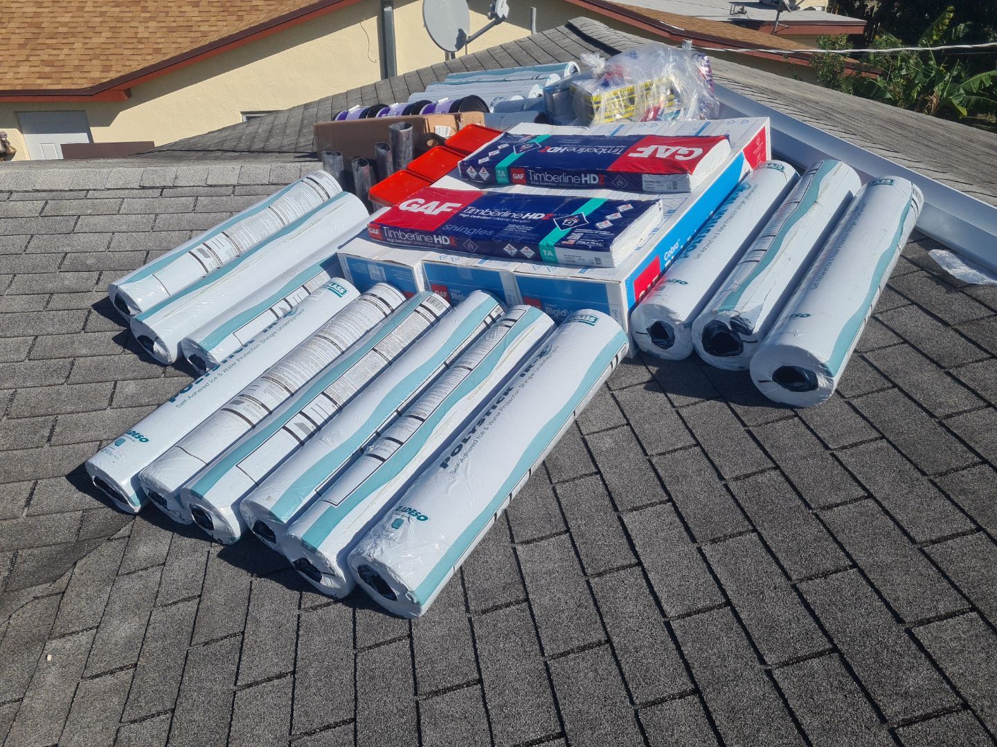 Residential Roofing Installation using GAF by BLUES BROTHERS ROOFING
