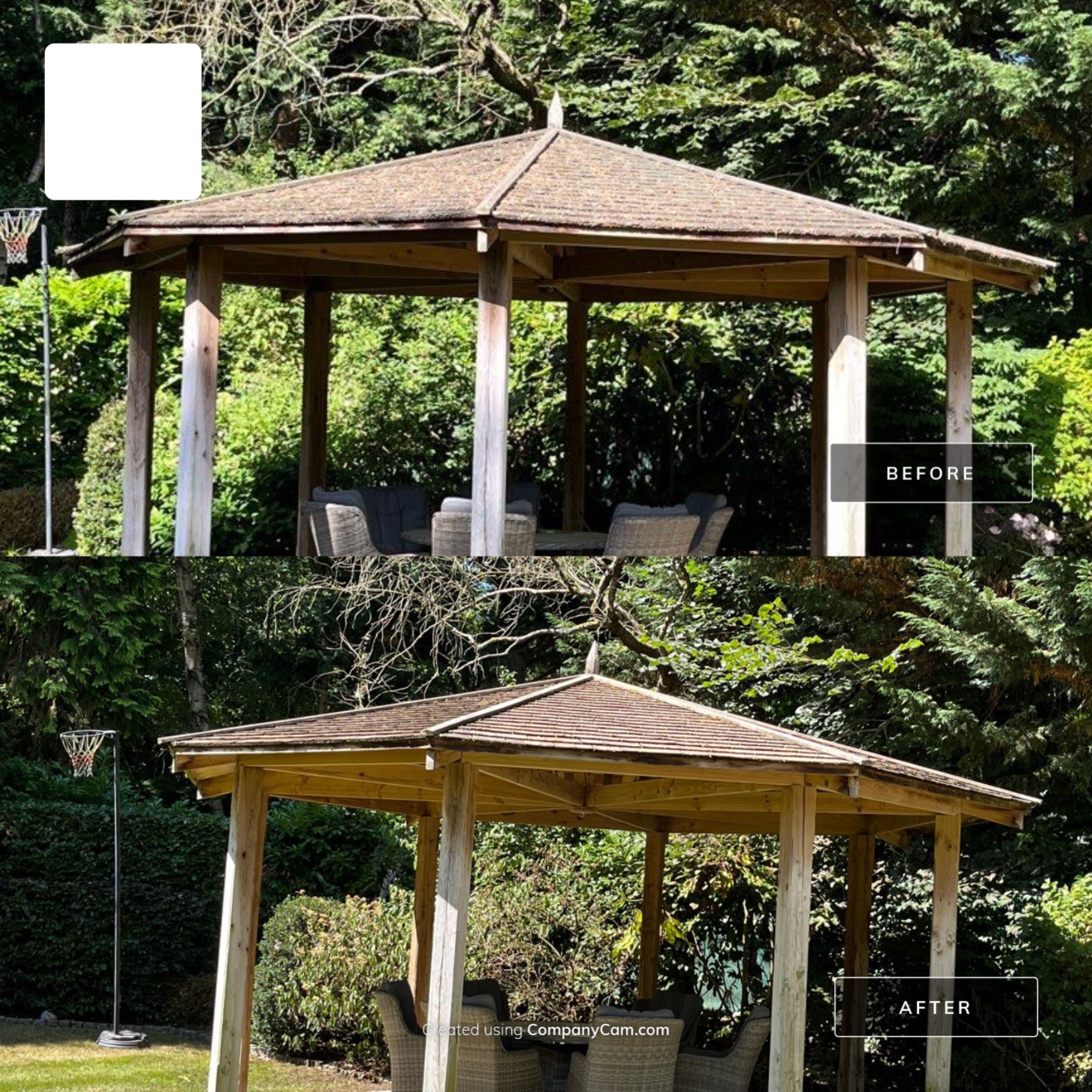 Exterior Cleaning using Honda 15lpm Low Pressure Washing Machine by Ges Exterior Cleaning ltd