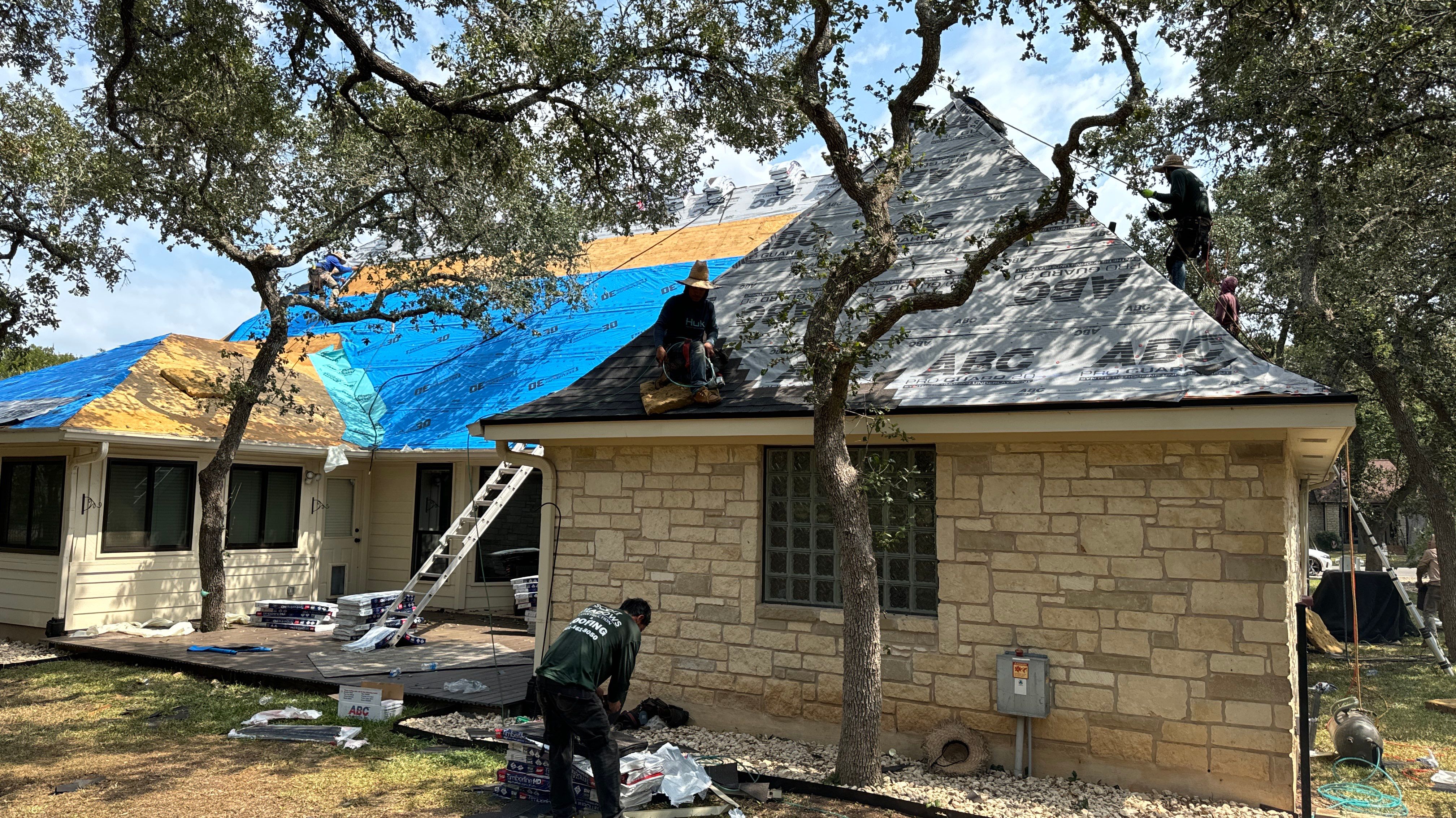 Residential Roof Replacement using GAF- CHARCOAL  by Elite Roofing LLC