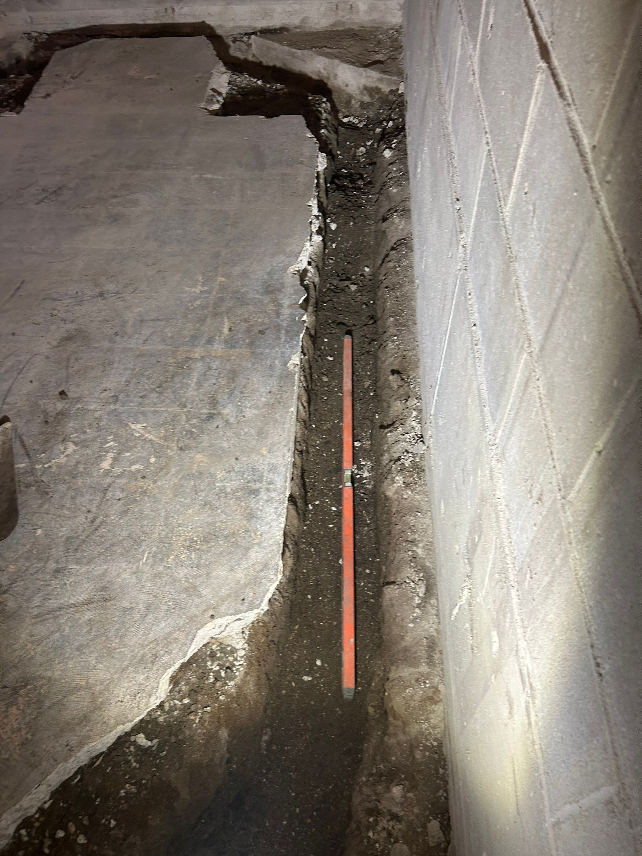 Drain tile for a General Contractor Partner by Waterproofing Northeast