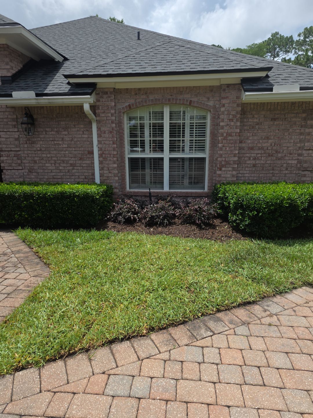 Deerwood Resident | Sod Install & Bed Design by ProGreen Services