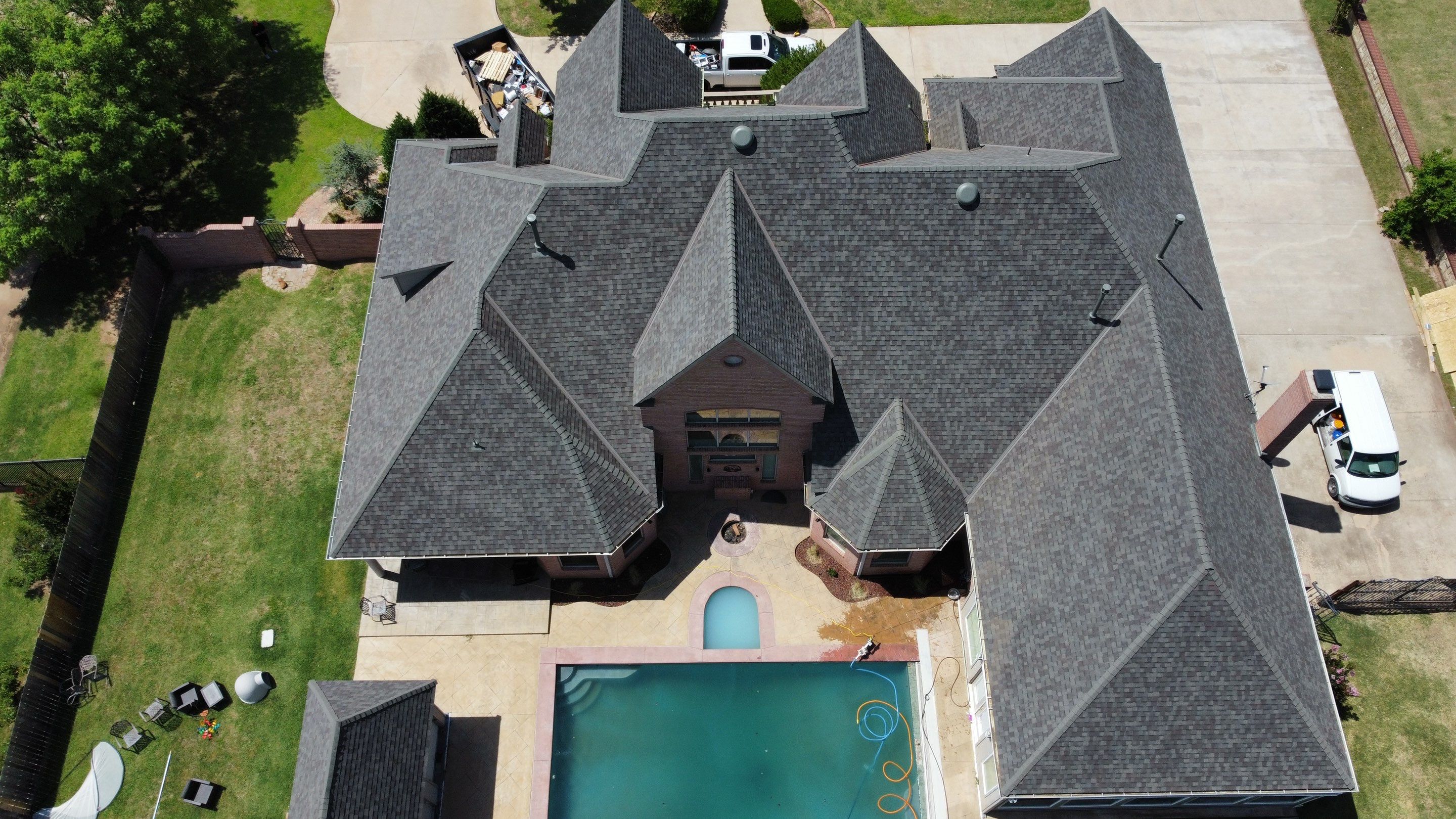 Residential Roof Replacement using CertainTeed Landmark (Weathered Wood) by Sentry Roofing