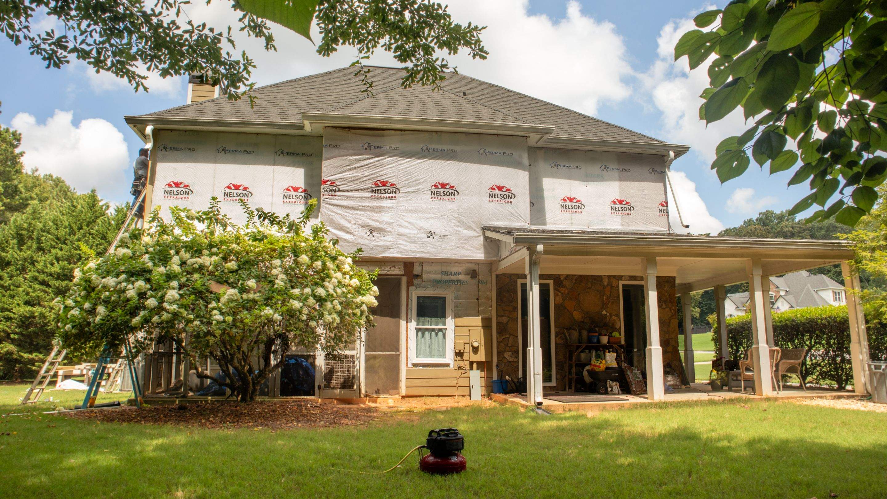 Full Siding Replacement and Exterior Painting in Alpharetta, GA by Nelson Exteriors 