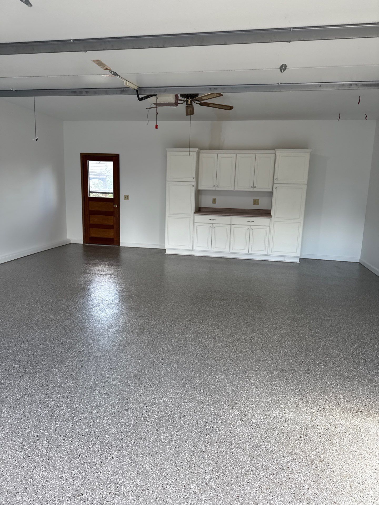 NEW Garage Floor in NEWton 😎 by Revival Concrete Coatings