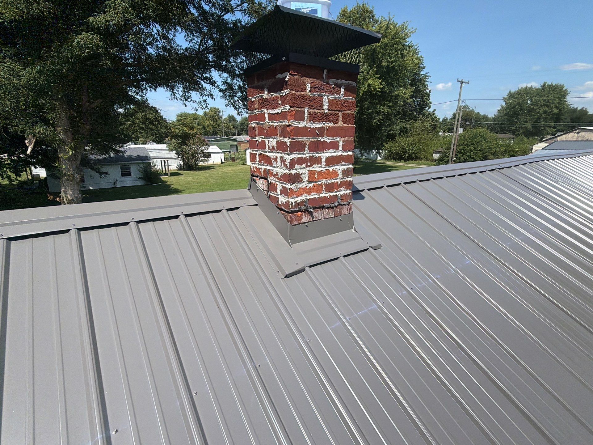 Classic Rib Metal Roofing - Charcoal by Hoel Roofing & Remodeling