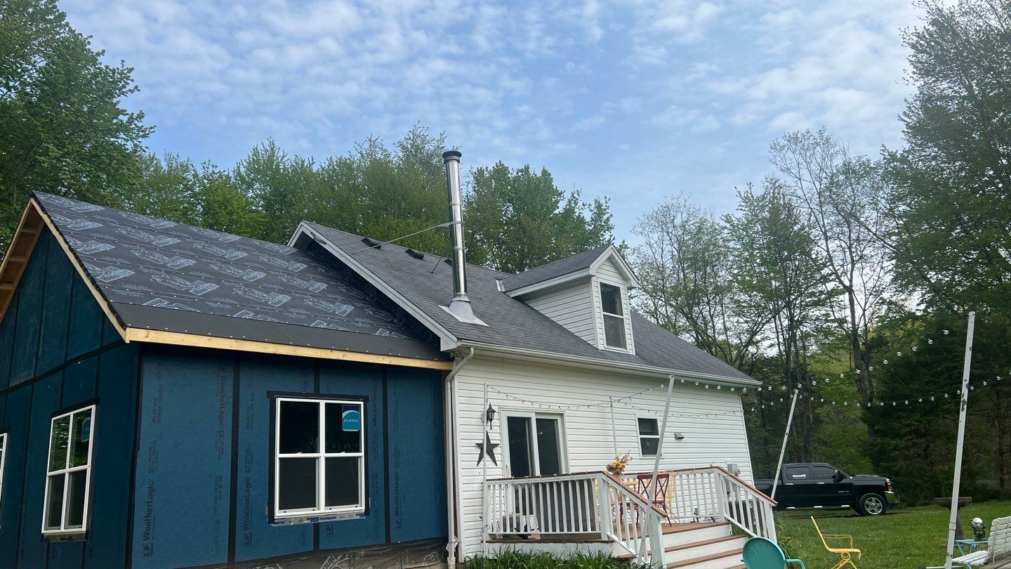 Standing Seam Metal - Black by RoofX