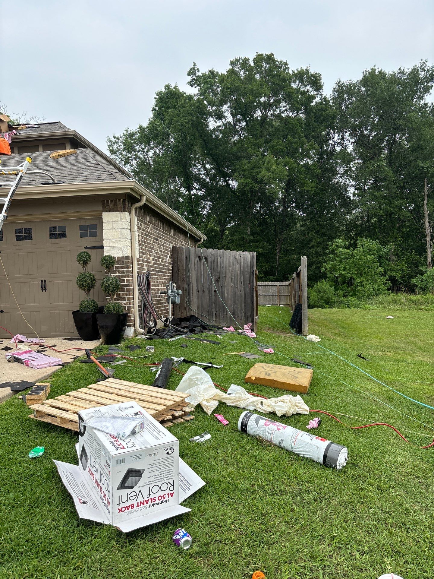 Residential Roofing Installation using Owen's Corning Duration (Lifetime) Shingles by Roof Repair Company