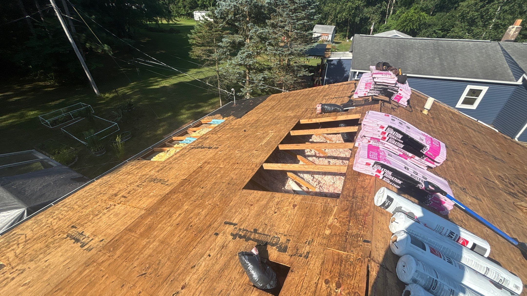 Roof Replacement using Owens Corning Williamsburg Grey by 180 Contractors