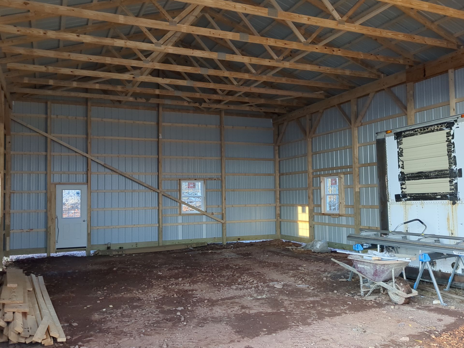 Pole Barn addittion by Esh Builders