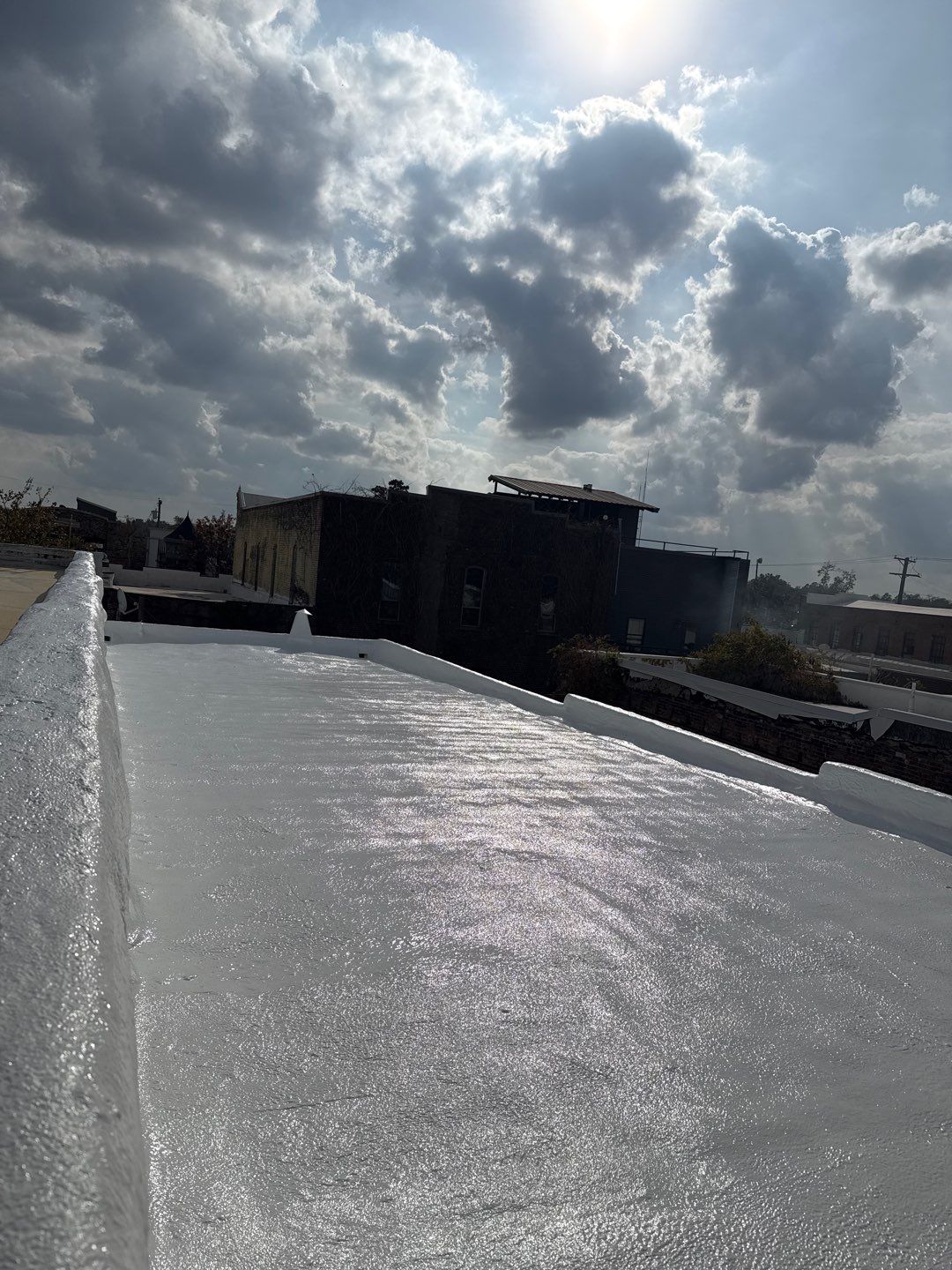 Heath Hyde, P.C. – Commercial Foam Roof Restoration in Sulphur Springs, TX by All Star Roofing LLC