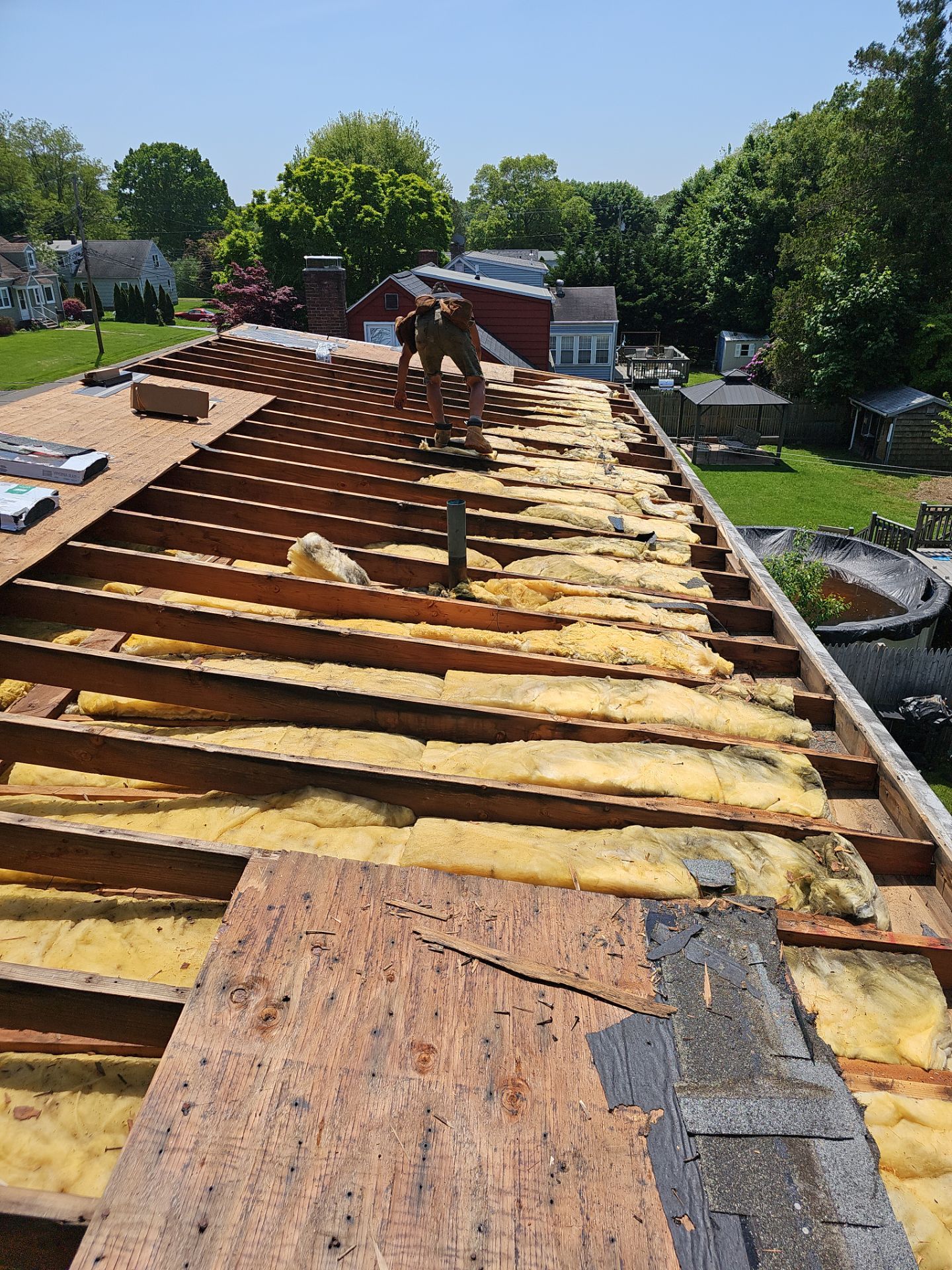Residential Roofing Installation using Tamko Titan XT - Virginia Slate by A Plus Exterior
