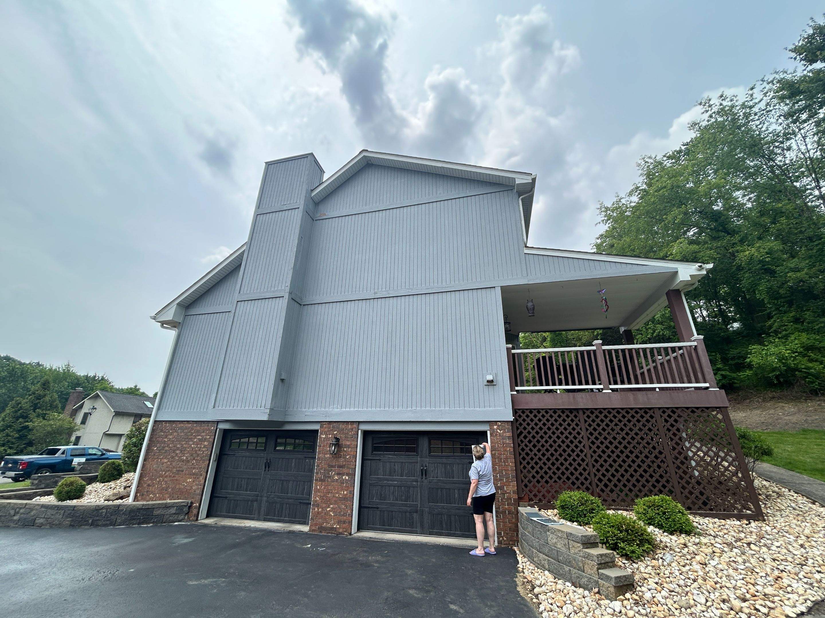 James Hardie Board and Batten Home Siding Renovation in Coraopolis by Ideal Siding Pittsburgh