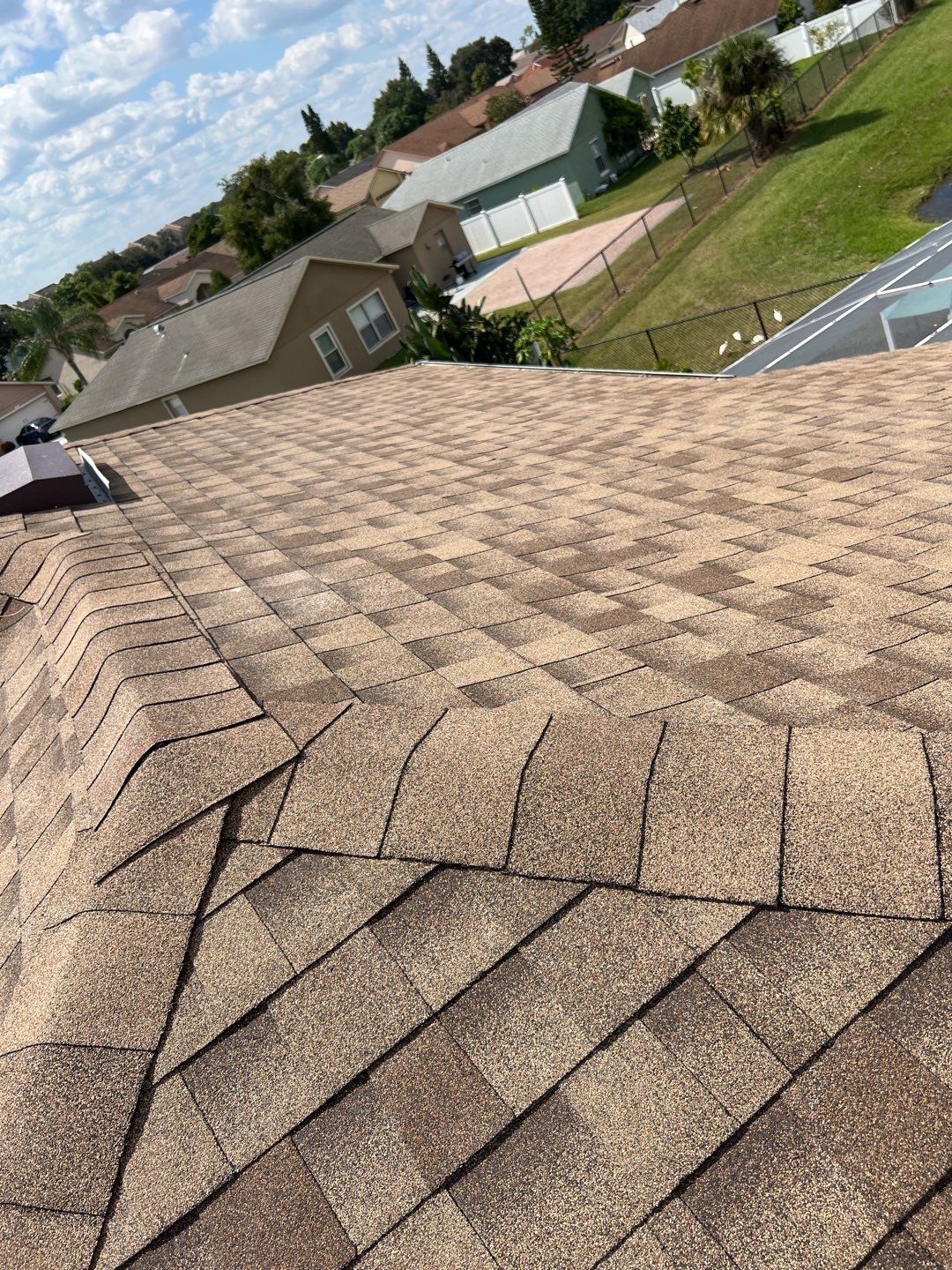 New GAF Timberline HDZ -GOLDEN PLEDGE- Complete Roof Replacement by 1st Class Roofing, Inc.