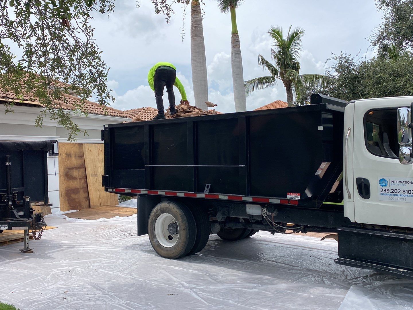 Residential Roofing Installation using Concrete Tile in West Bay Country Club by International Roofing