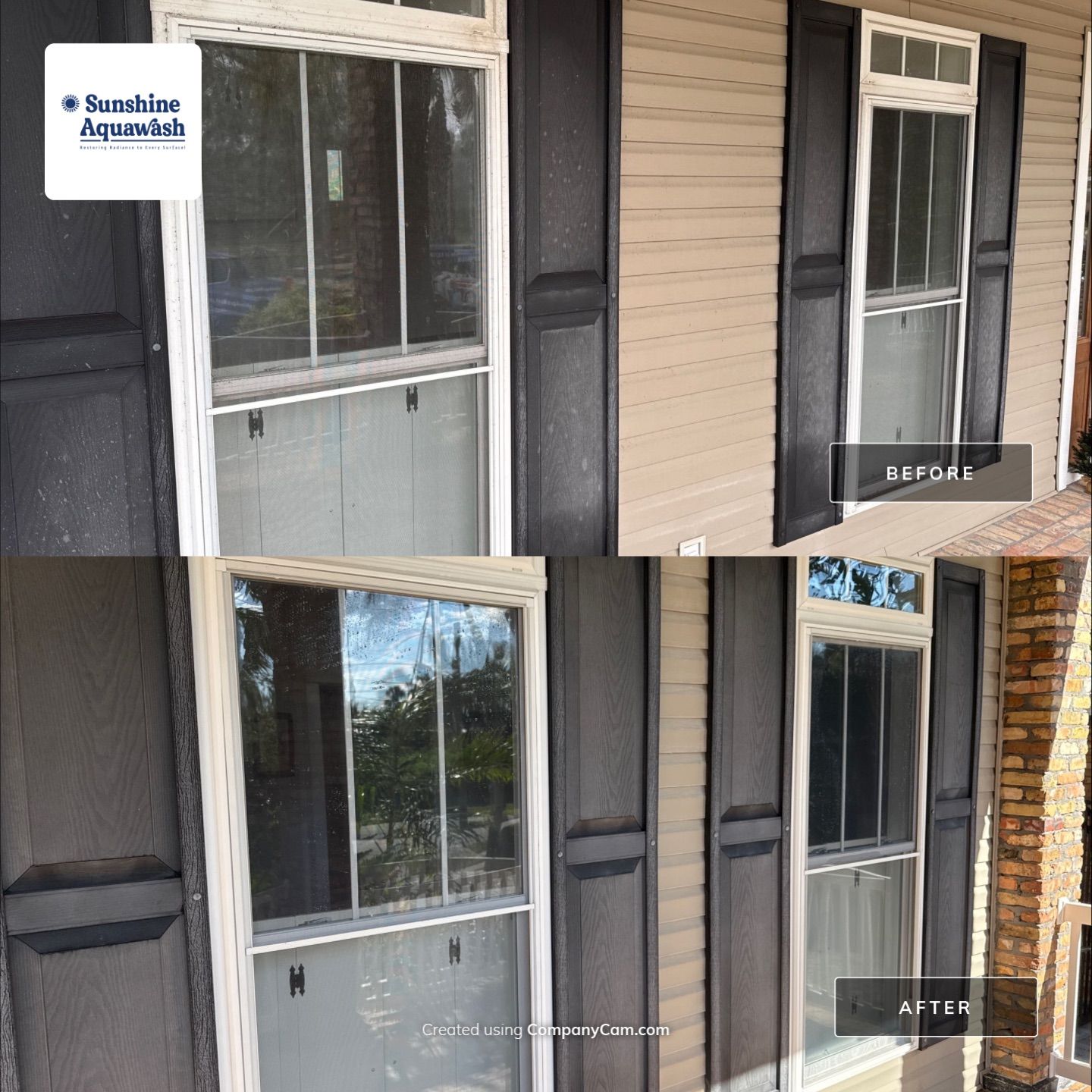 2-Story House Wash and Garage Pressure Washing in Palmetto, FL by Sunshine AquaWash