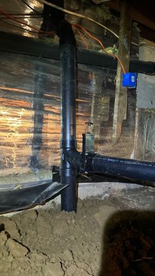 Radonwell sub slab