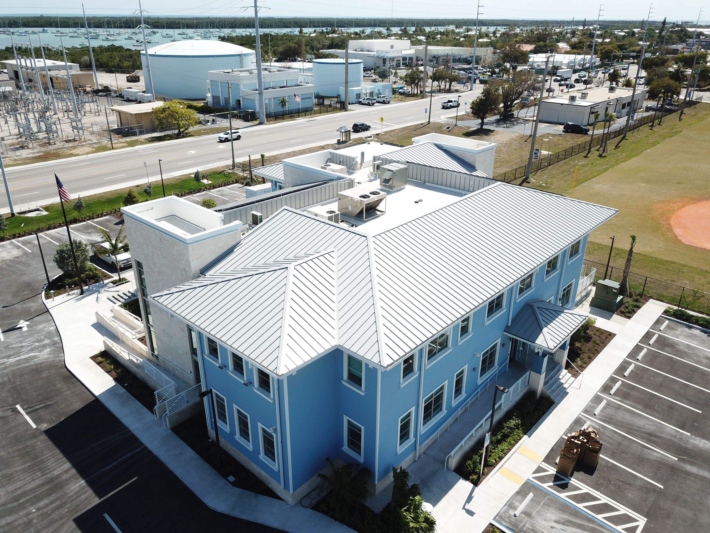 Standing Seam Metal Roof and TPO by BOB HILSON & CO INC