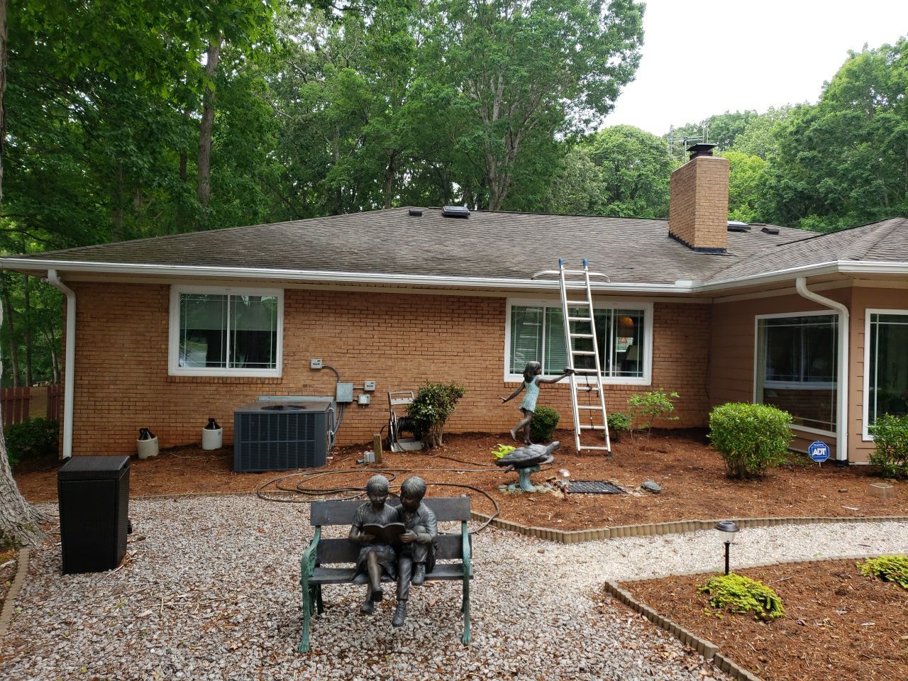 House Wash using cleaner by Power Wash Masters LLC