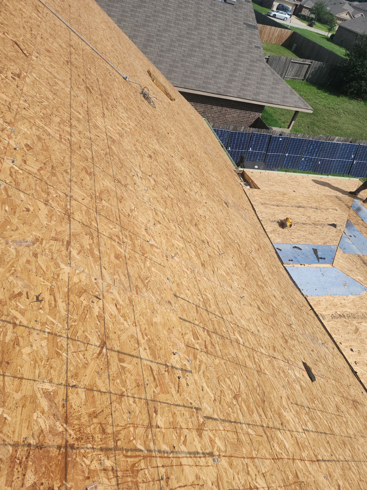 Residential Roofing Installation using Owen's Corning Duration (Lifetime) Shingles by Roof Repair Company