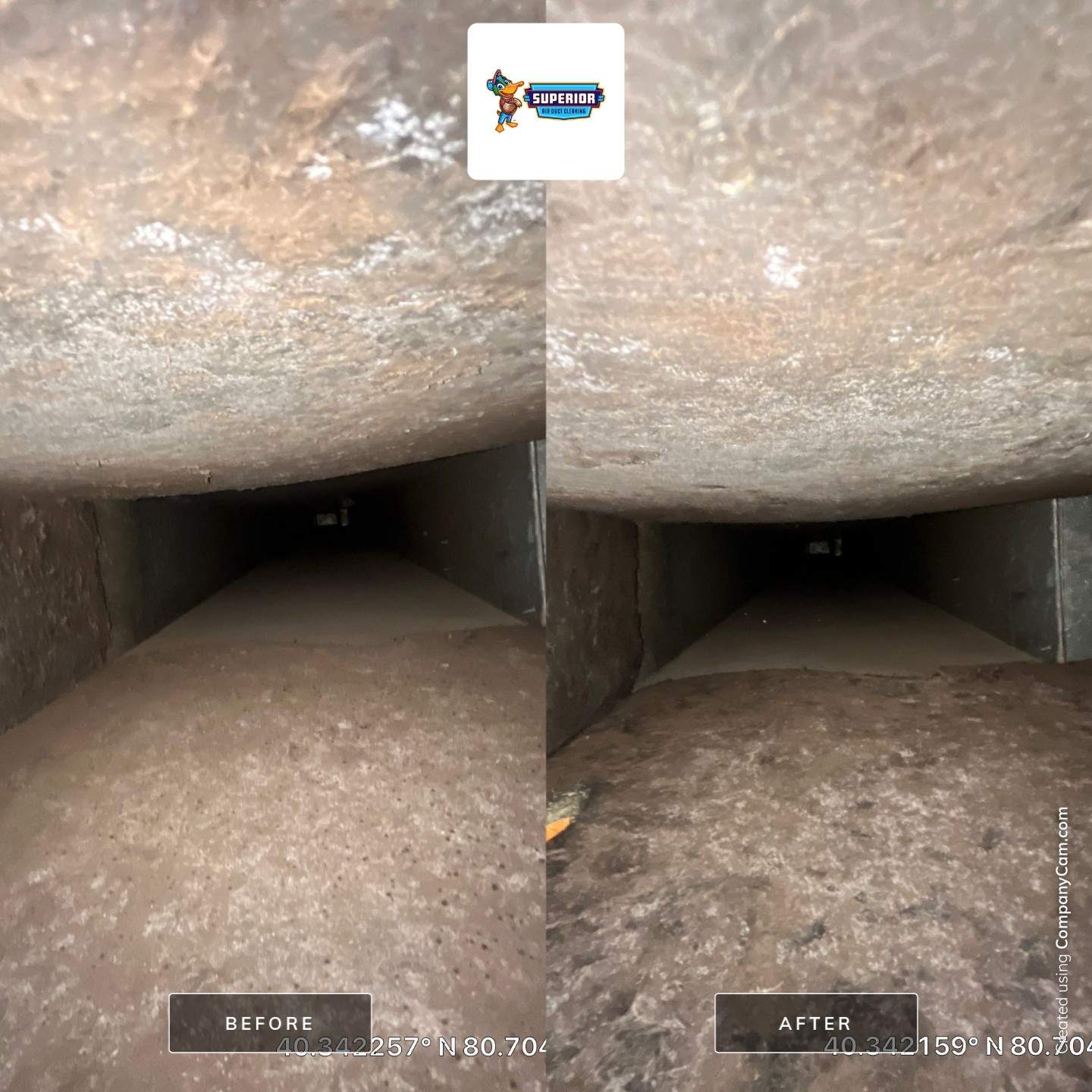 Air Duct Cleaning With a Vacuum Truck in Wintersville, OH by Superior Air Duct Cleaning