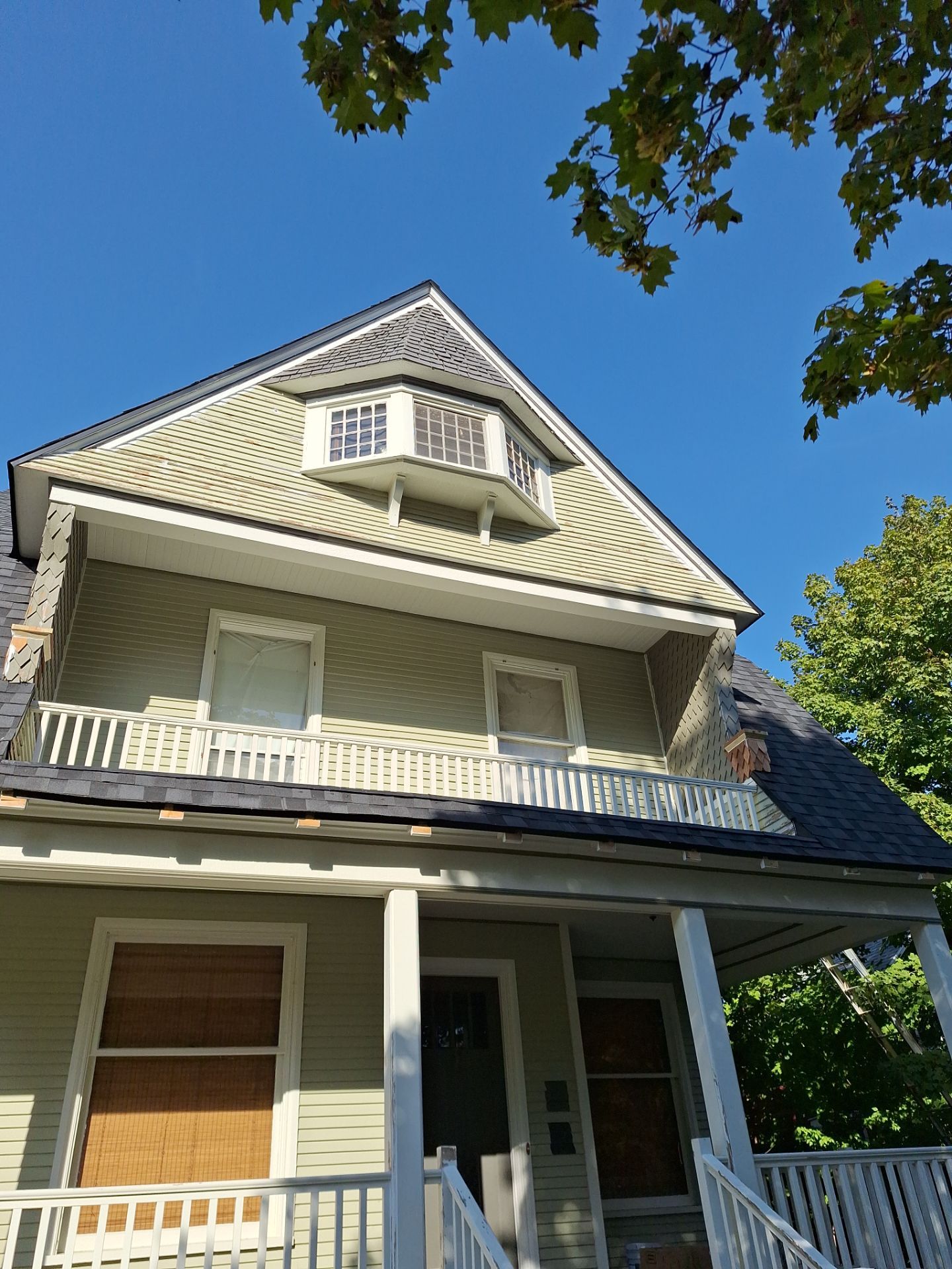 Exterior Home & Porch Refresh in Grand Haven, MI by Gordon Painting