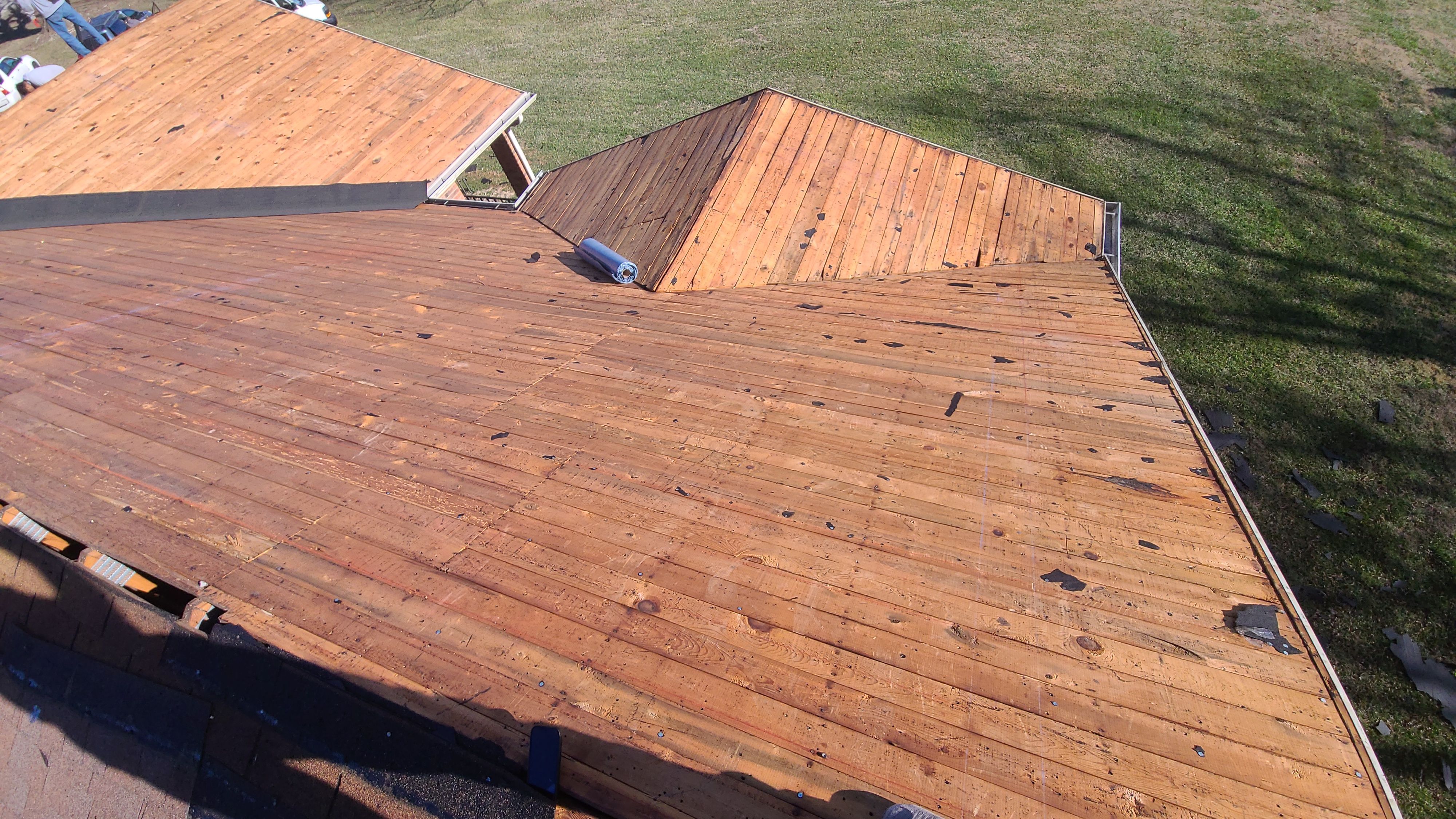 Farm roof job by BROCK BUILDERS 